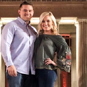 Grayish-green Detailed Off the Shoulder Top